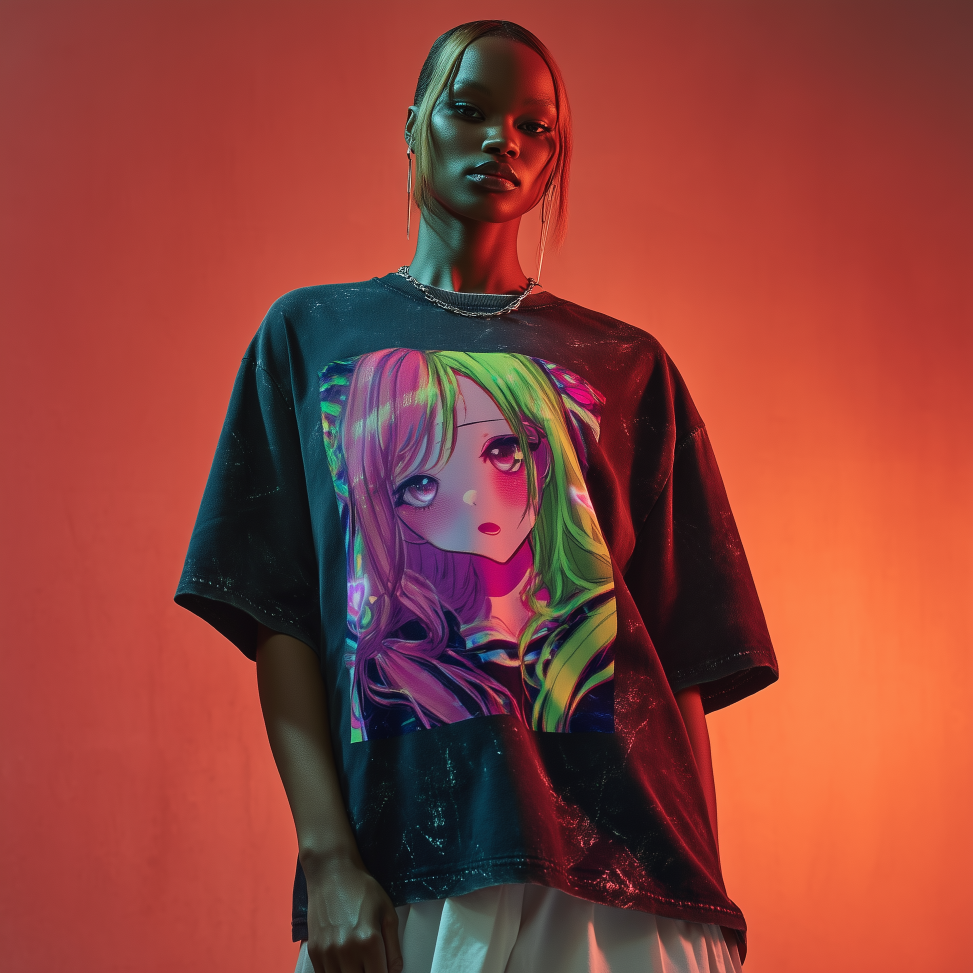 Senpai’s Sweetheart Unisex Acid Washed Oversized Tee